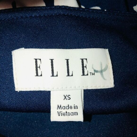 Elle ruffle faux wrap knee length floral dress xs - Picture 12 of 13